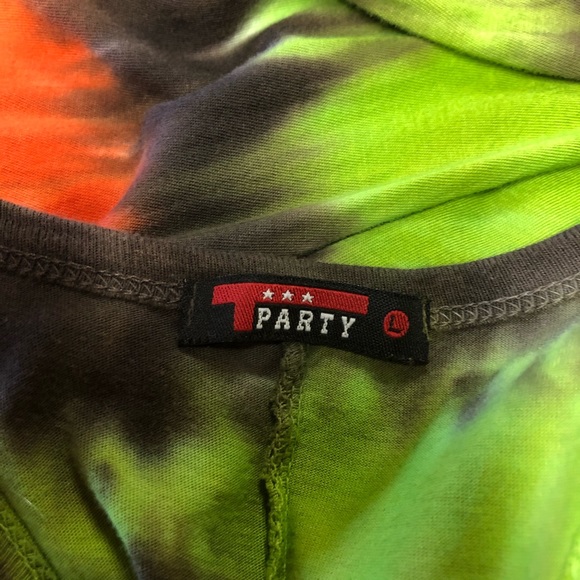 T Party tie dye maxi dress - Picture 3 of 5